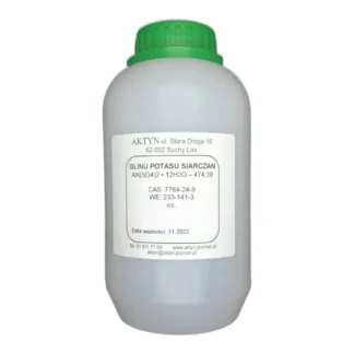 Siarczan Glinowo-Potasowy 1 Kg – Odczynnik Do Prac — CAS 10043-67-1 — AlKO8S2 — odczynnik chemiczny