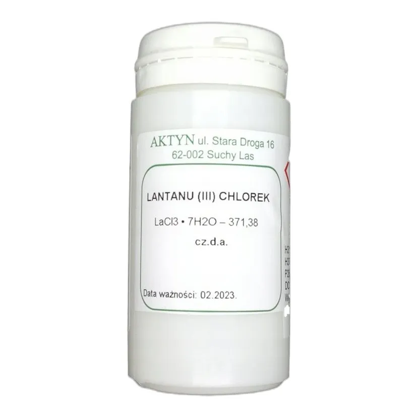 Chlorek Lanthanu(Iii) Heptyhdyrat 50 G Do Analiz C — CAS 10025-84-0 — Cl3H14LaO7 — odczynnik chemiczny