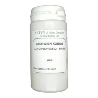 Czerwień Konga 5 G – Barwnik Laboratoryjny Do Bada — CAS 573-58-0 — C32H22N6Na2O6S2 — odczynnik chemiczny