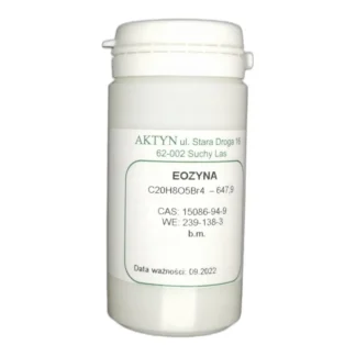 Eozyna – Barwnik Do Badań Laboratoryjnych, 10 G — CAS 17372-87-1 — C20H6Br4Na2O5 — odczynnik chemiczny