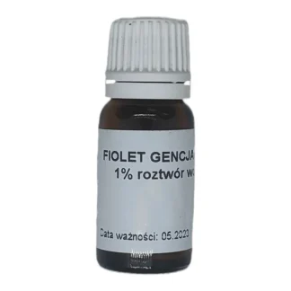 Fiolet Gencjanowy 1% 50Ml Wodny R-R Pyoctanina — CAS 548-62-9 — C25H30ClN3 — odczynnik chemiczny