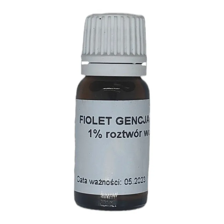 Fiolet Gencjanowy 1% 50Ml Wodny R-R Pyoctanina — CAS 548-62-9 — C25H30ClN3 — odczynnik chemiczny