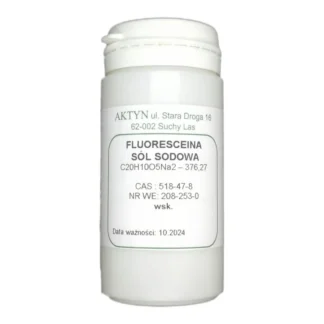 Fluoresceina Sódowa 250 G – Do Badań I Analiz Labo — CAS 518-47-8 — C20H10Na2O5 — odczynnik chemiczny