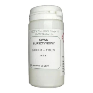 Kwas Butanodiowy — CAS 110-15-6 — C4H6O4 — odczynnik chemiczny