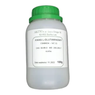 Kwas Glutaminowy Czysty Do Analizy 100 G — CAS 56-86-0 — C5H9NO4 — odczynnik chemiczny
