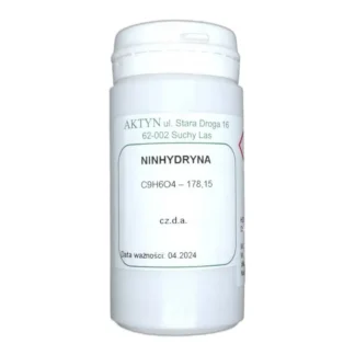 Ninhydryna Cz.D.A. 10G. — CAS 485-47-2 — C9H6O4 — odczynnik chemiczny