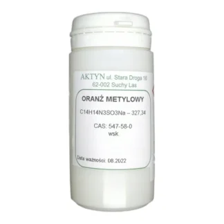 Oranż Metylowy 50 G – Wskaźnik Ph Do Badań Laborat — CAS 547-58-0 — C14H14N3NaO3S — odczynnik chemiczny