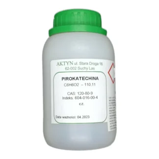 Pirokatechina Czysta 50 G Do Prac Laboratoryjnych — CAS 120-80-9 — C6H6O2 — odczynnik chemiczny