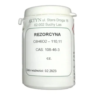 Rezorcyna Czysta 250 G Do Zastosowań Laboratoryjny — CAS 108-46-3 — C6H6O2 — odczynnik chemiczny