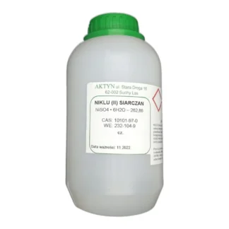 Siarczan Niklu(Ii) Heksahydrat 1000 G Czysty — CAS 10101-97-0 — H12NiO10S — odczynnik chemiczny