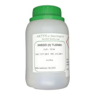 Tlenek Miedzi(Ii) — CAS 1317-38-0 — CuO — odczynnik chemiczny