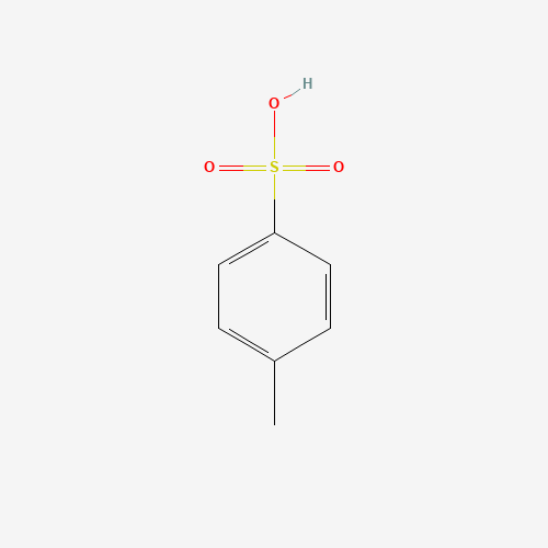 Szkielet 2D Kwas p-toluenosulfonowy 250 g, CAS 104-15-4, wzór C7H8O3S