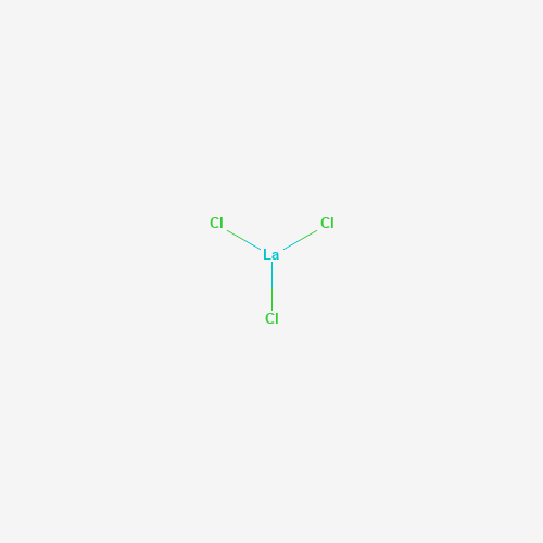 Chlorek lanthanu(III) heptyhdyrat 50 g (CAS 10099-58-8) Chlorek lanthanu(III) heptyhdyrat 50 g — struktura chemiczna 2D (CAS 10099-58-8, wzór Cl3La, masa 245.26 g/mol)