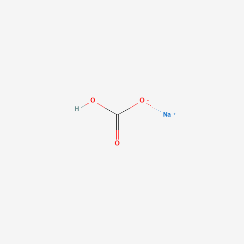 Czysty wodorowęglan sodu 1000 g (CAS 144-55-8) Czysty wodorowęglan sodu 1000 g — struktura chemiczna 2D (CAS 144-55-8, wzór CHNaO3, masa 84.007 g/mol)