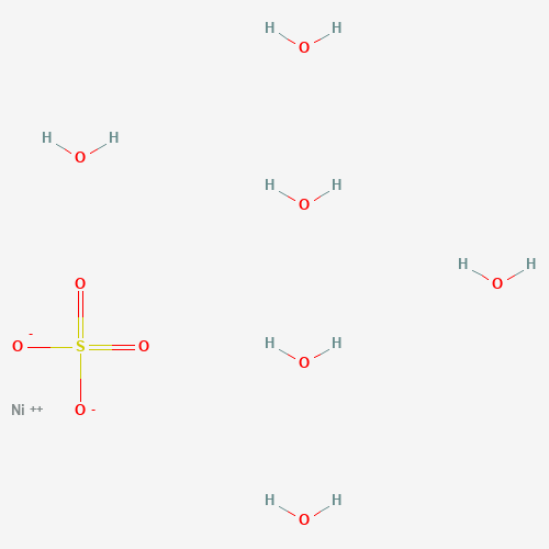 Szkielet 2D Siarczan niklu heksahydrat 500 g, CAS 10101-97-0, wzór H12NiO10S
