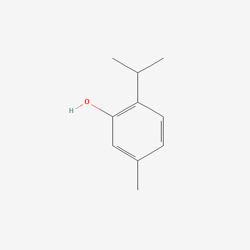 Tymol czysty 250 g (CAS 89-83-8) Tymol czysty 250 g — struktura chemiczna 2D (CAS 89-83-8, wzór C10H14O, masa 150.22 g/mol)